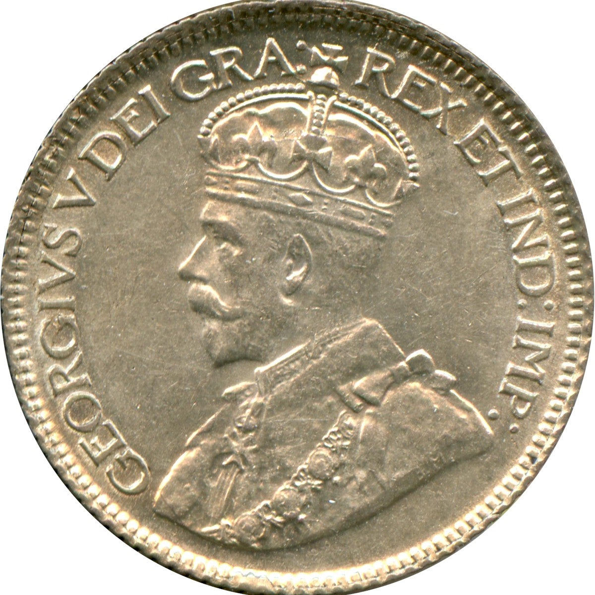 1920 Canada 10-cents AU-UNC (AU55) $