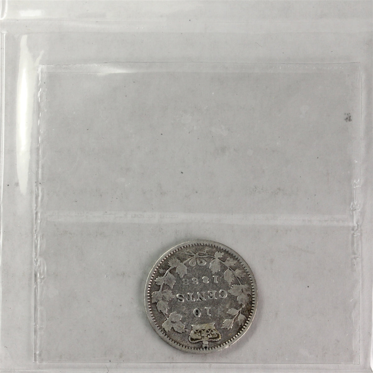 1888 Canada 10-cents ICCS Certified VG8