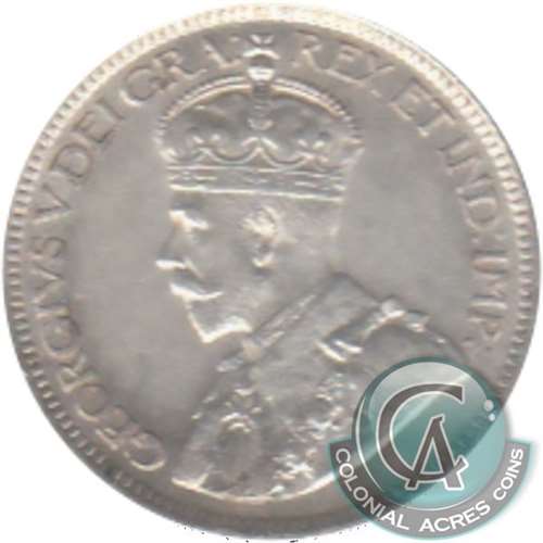 1936 Canada 10-cents Almost Uncirculated (AU50)