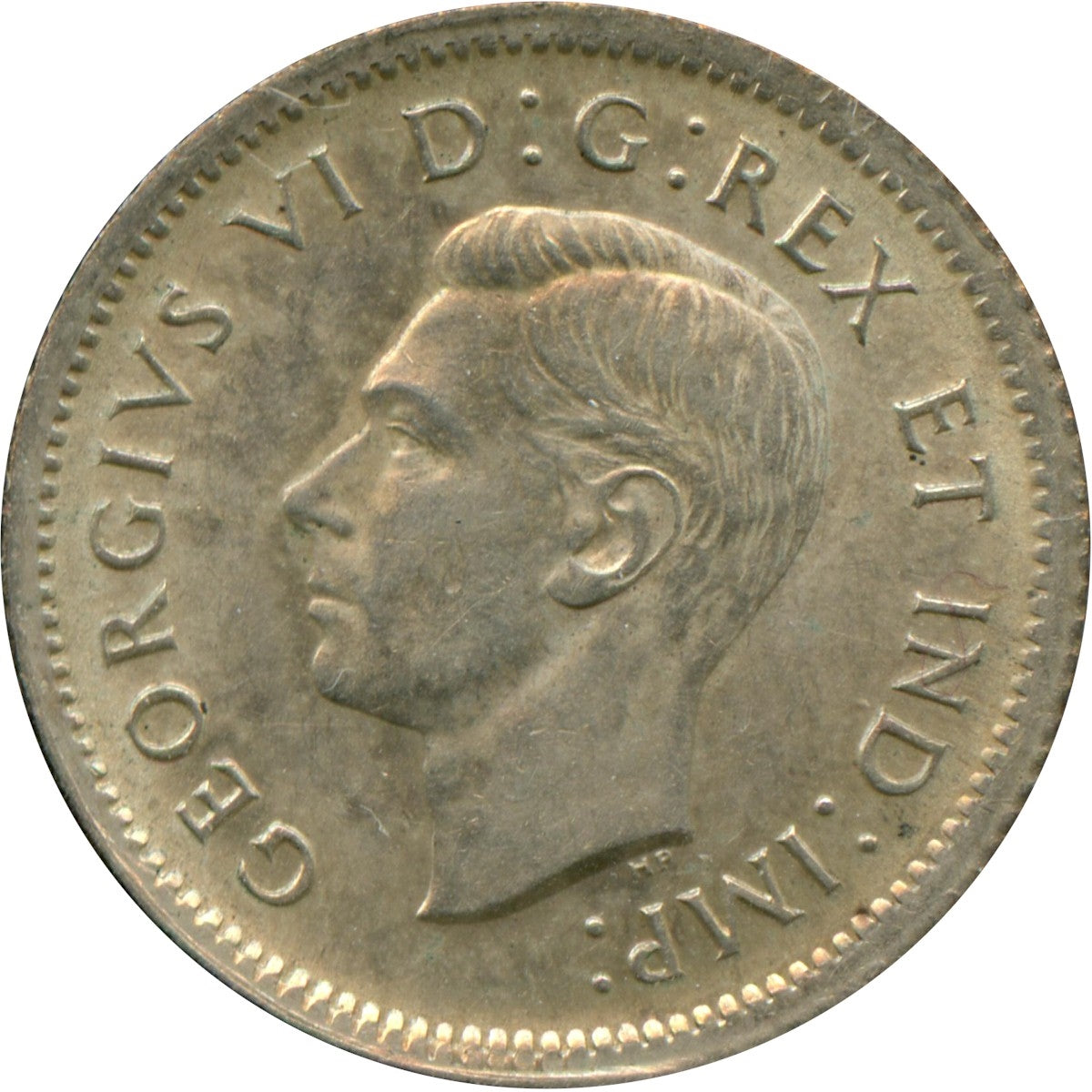 1938 Canada 10-cent UNC+ (MS62) $