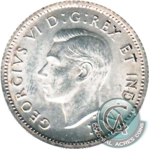 1940 Canada 10-cents Choice Brilliant Uncirculated (MS64) $