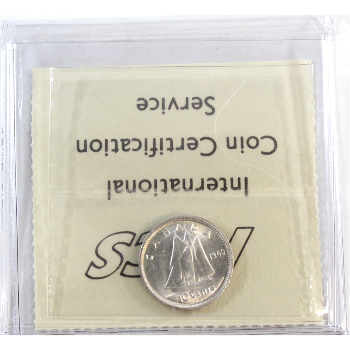 1940 Canada 10-cents ICCS Certified MS65