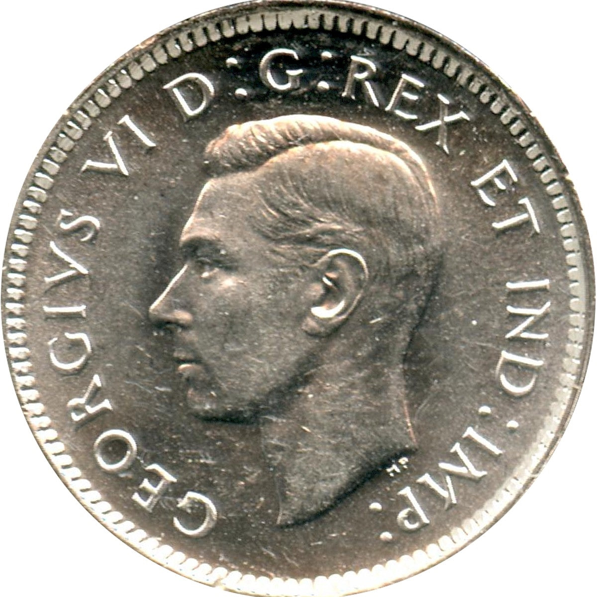 1947 Maple Leaf Canada 10-cents Brilliant Uncirculated (MS63)