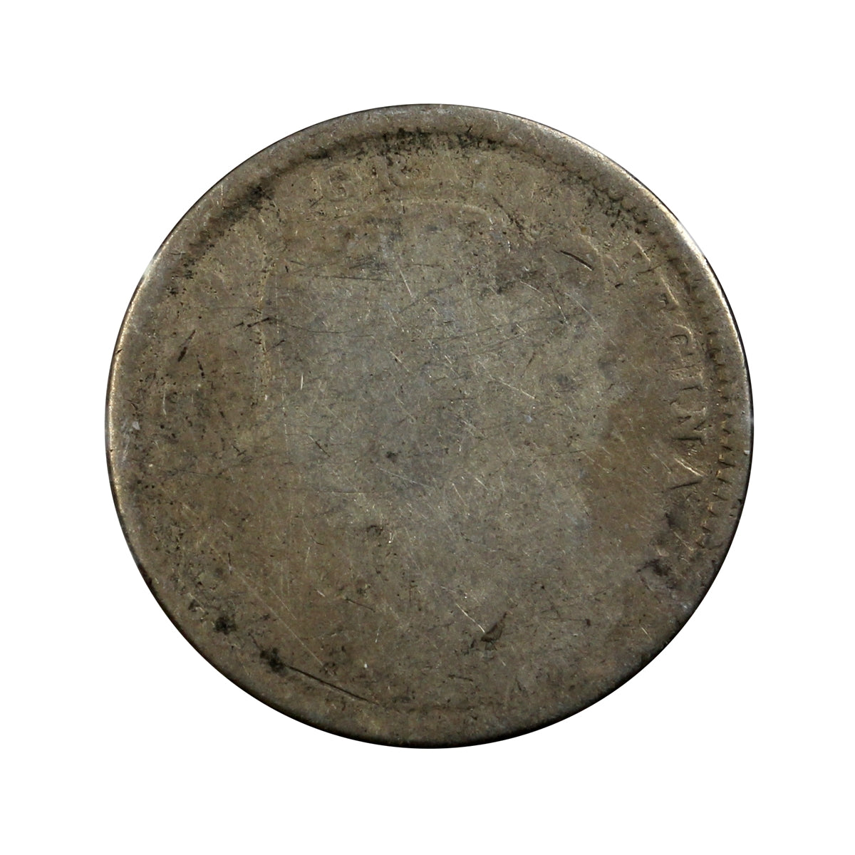 1882H Canada 10-cents Poor