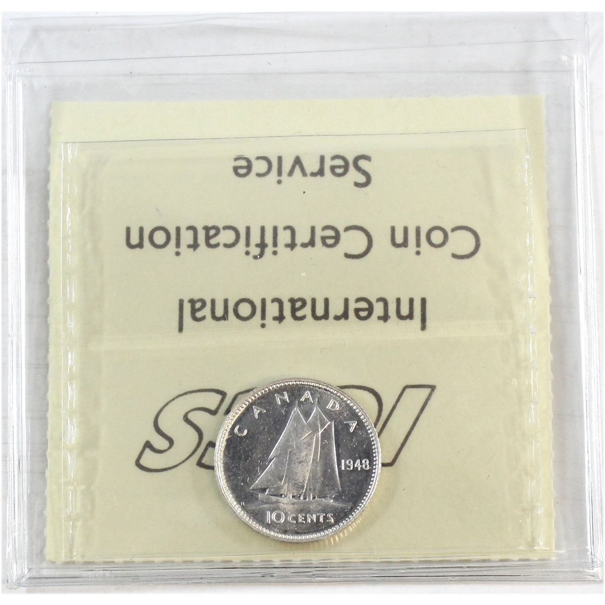 1948 Canada 10-cents ICCS Certified MS64