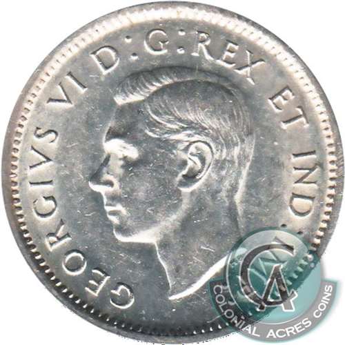 1950 Canada 10-cents EF-AU (EF-45)