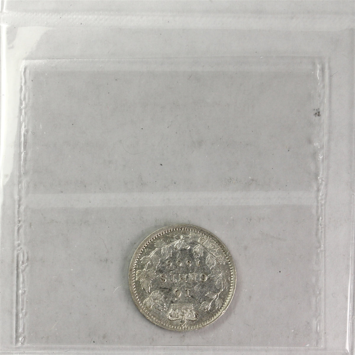 1900 Canada 10-cents ICCS Certified EF45