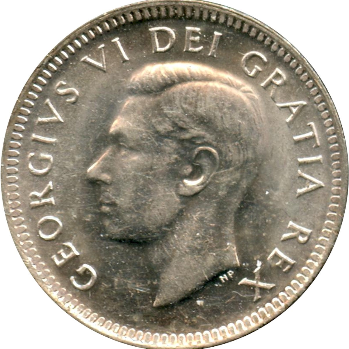 1951 Canada 10-cents UNC+ (MS62)