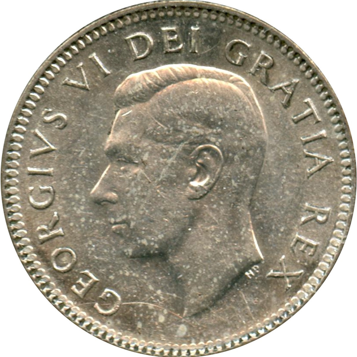 1952 Canada 10-cents EF-AU (EF45)