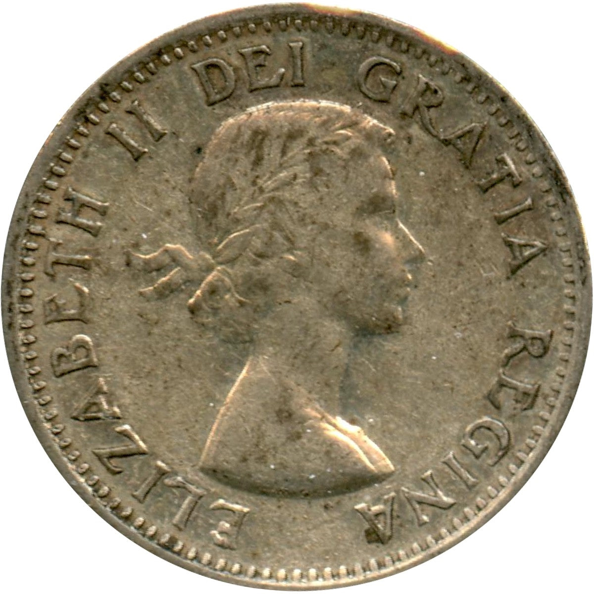 1953 NSS Canada 10-cents Circulated