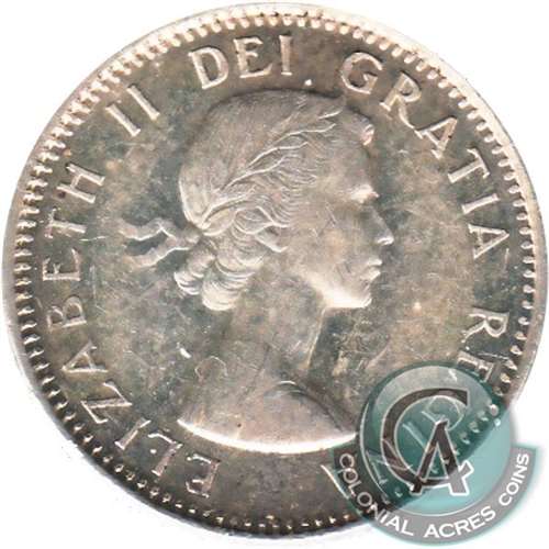 1956 Dot Canada 10-cents Extra Fine (EF40)