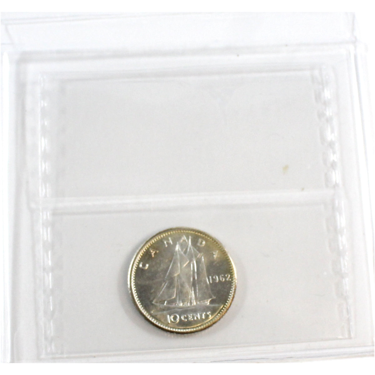 1962 Canada 10-cents ICCS Certified MS65