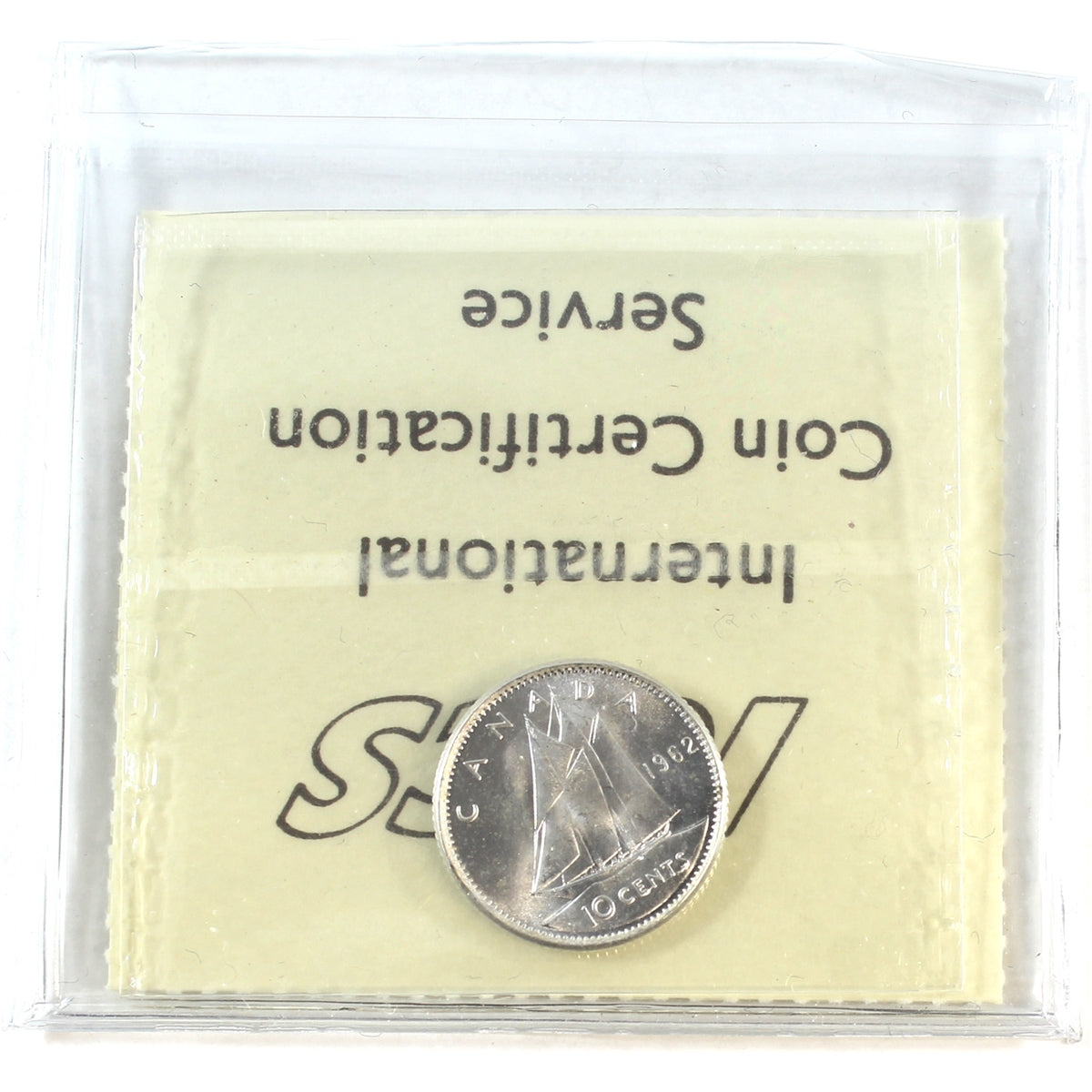 1962 Canada 10-cents ICCS Certified MS64