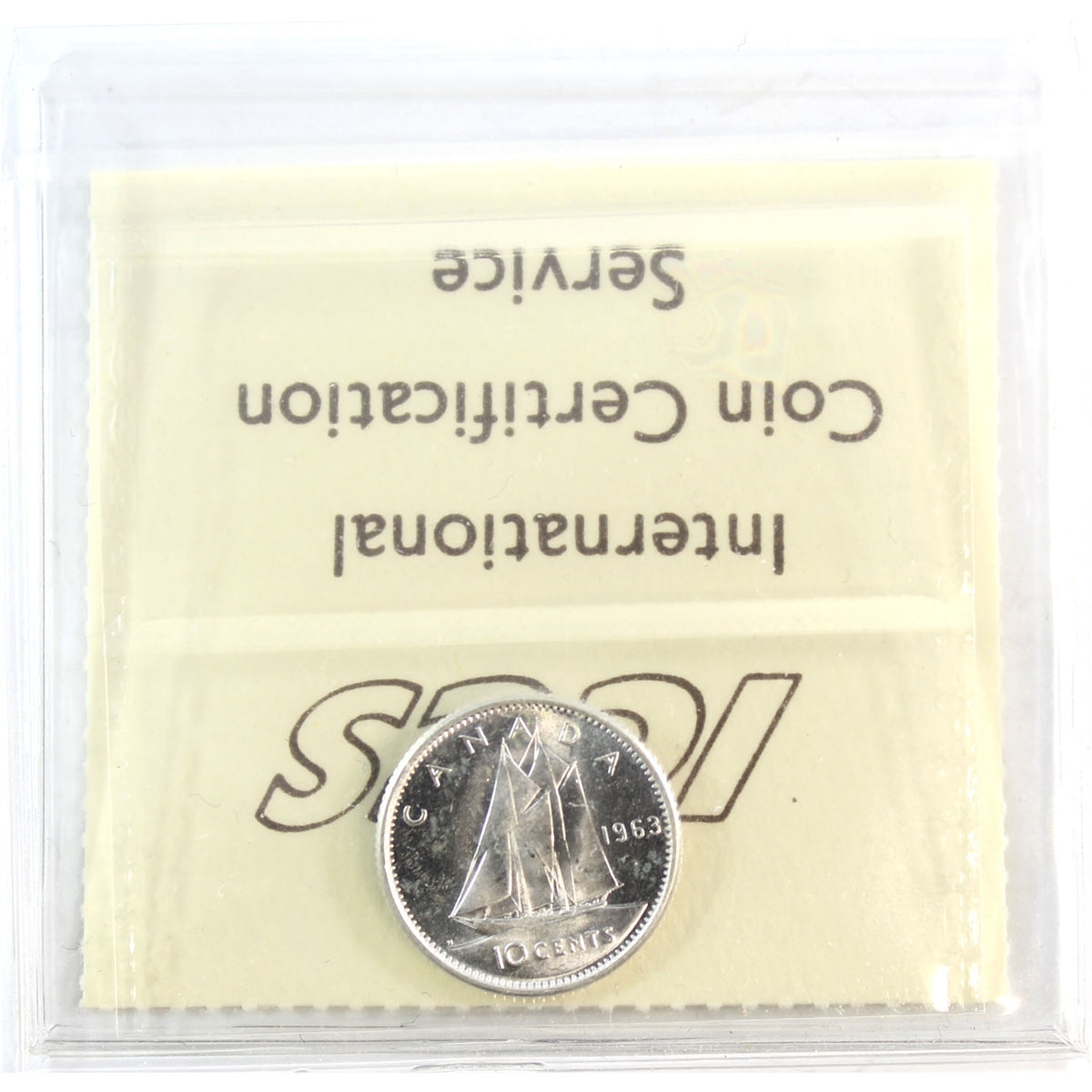 1963 Canada 10-cents ICCS Certified PL65 Heavy Cameo