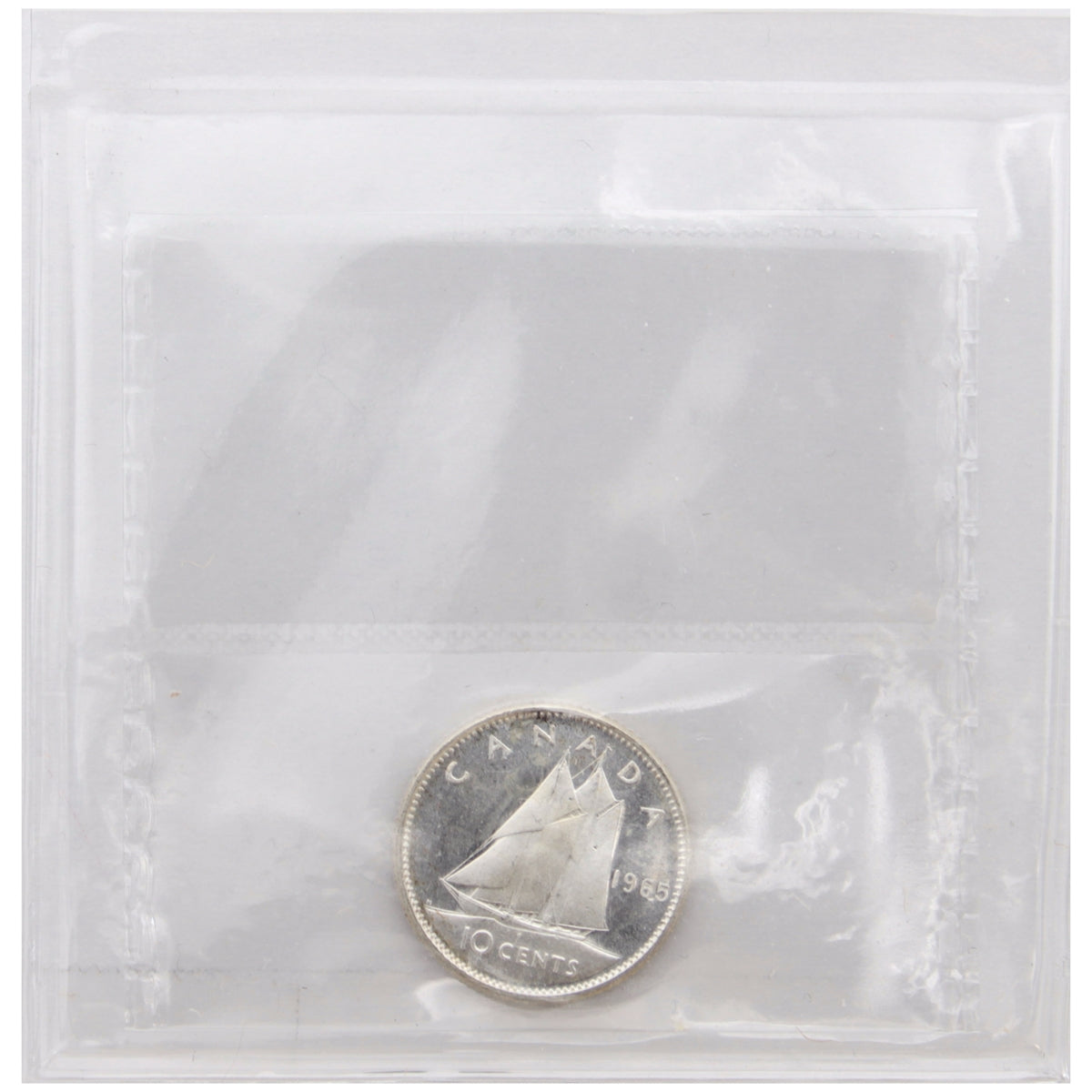1965 Canada 10-cents ICCS Certified MS65 Cameo
