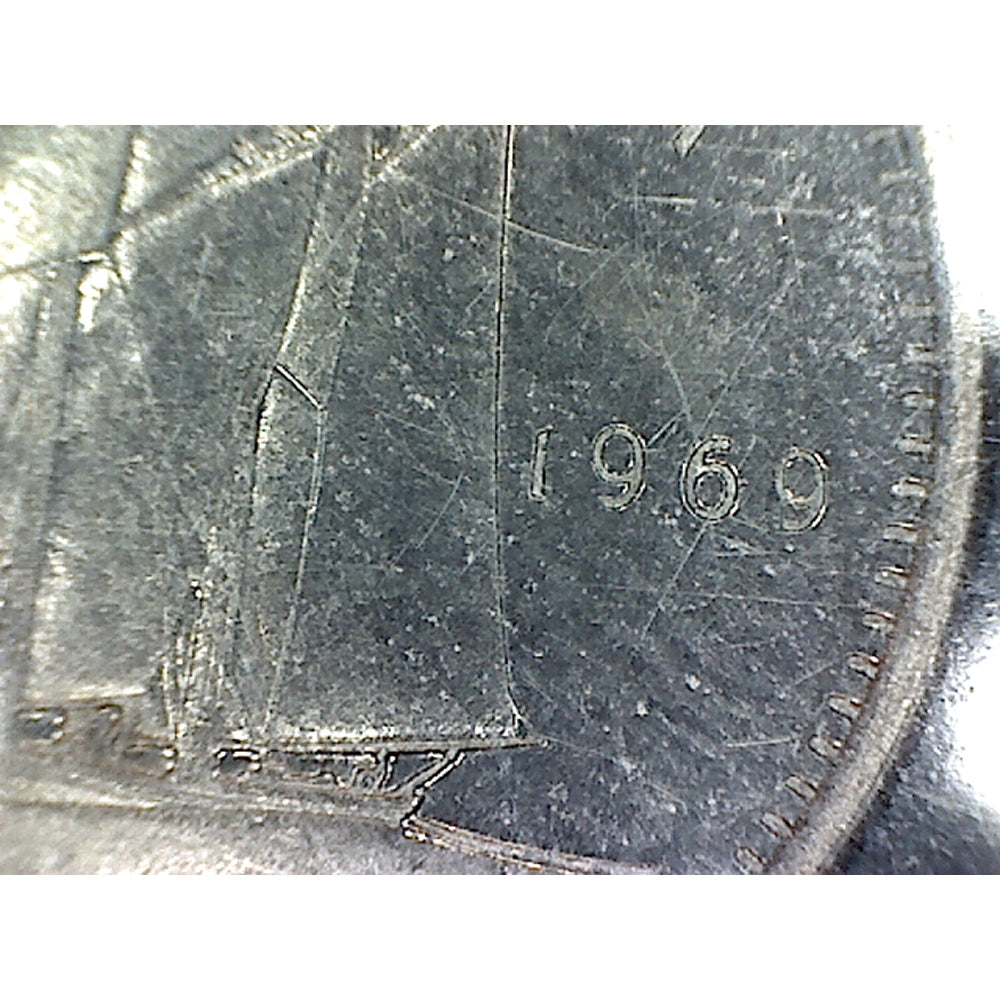 1969 Small Date Canada 10-cents ICCS Certified MS65