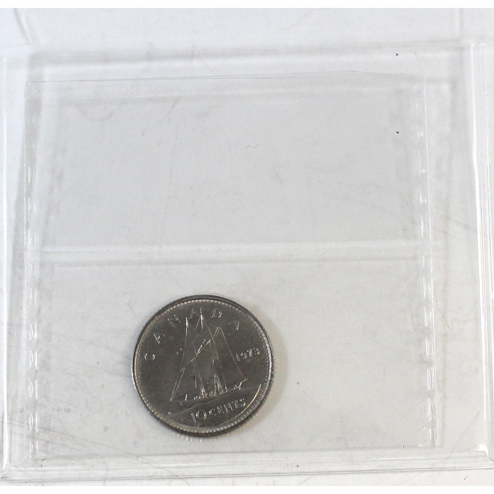 1973 Canada 10-cents ICCS Certified MS-65
