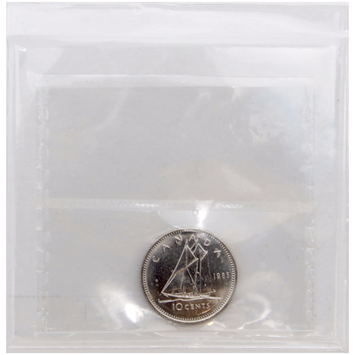 1985 Canada 10-cents ICCS Certified MS65