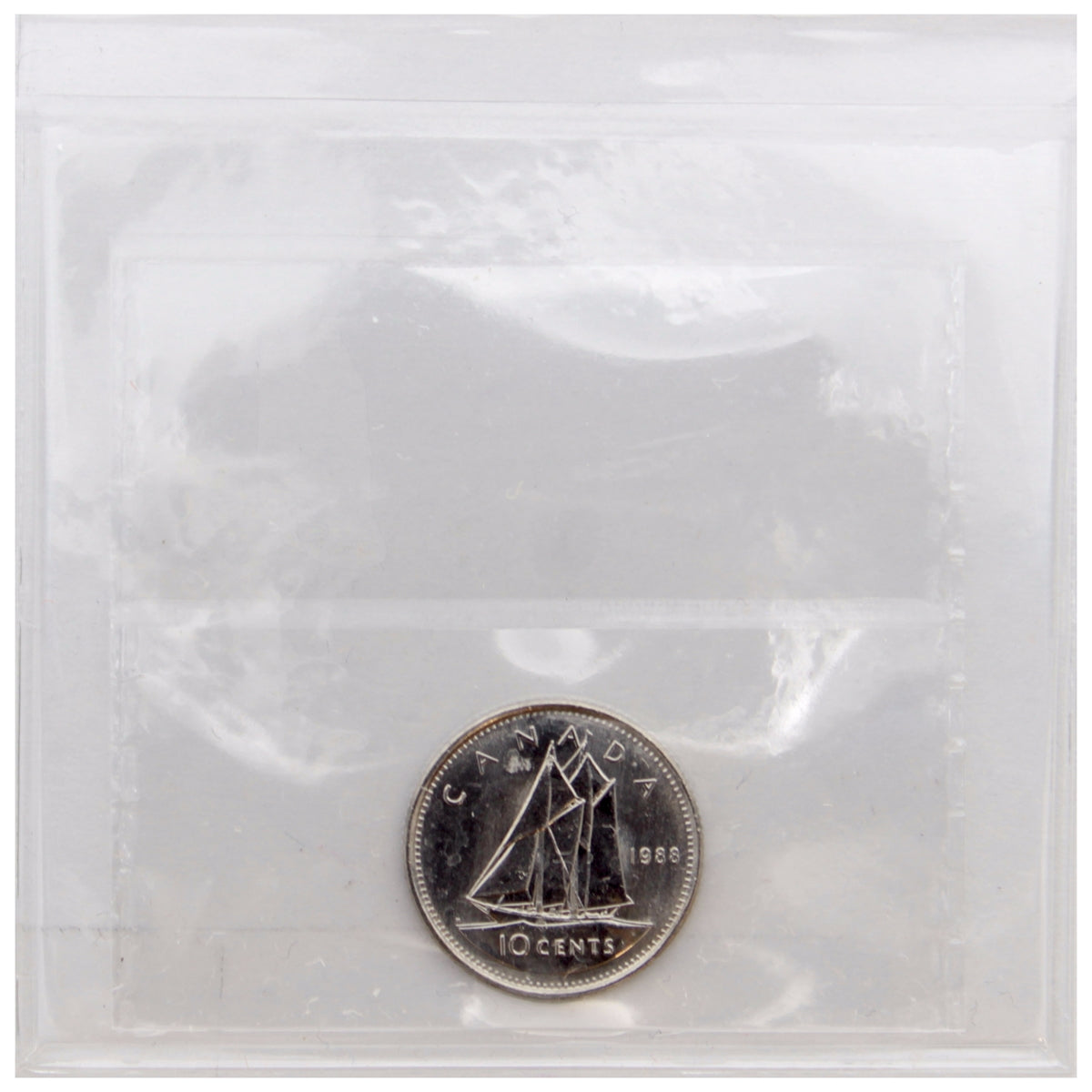 1988 Canada 10-cents ICCS Certified MS64
