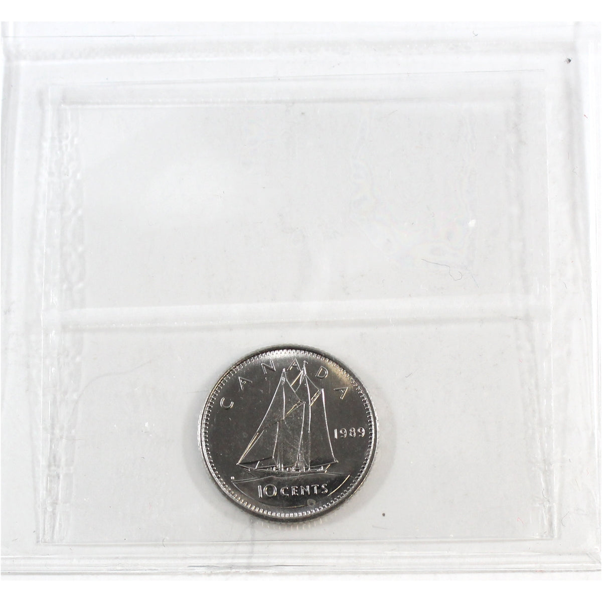 1989 Canada 10-cents ICCS Certified MS65