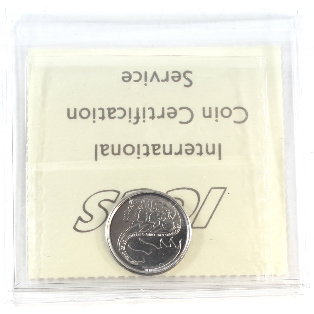 2001P Volunteers Canada 10-cents ICCS Certified MS65
