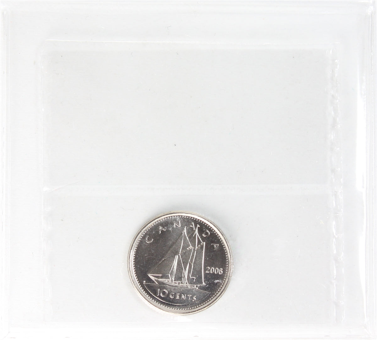 2006 RCM Logo Canada 10-cents ICCS Certified MS66