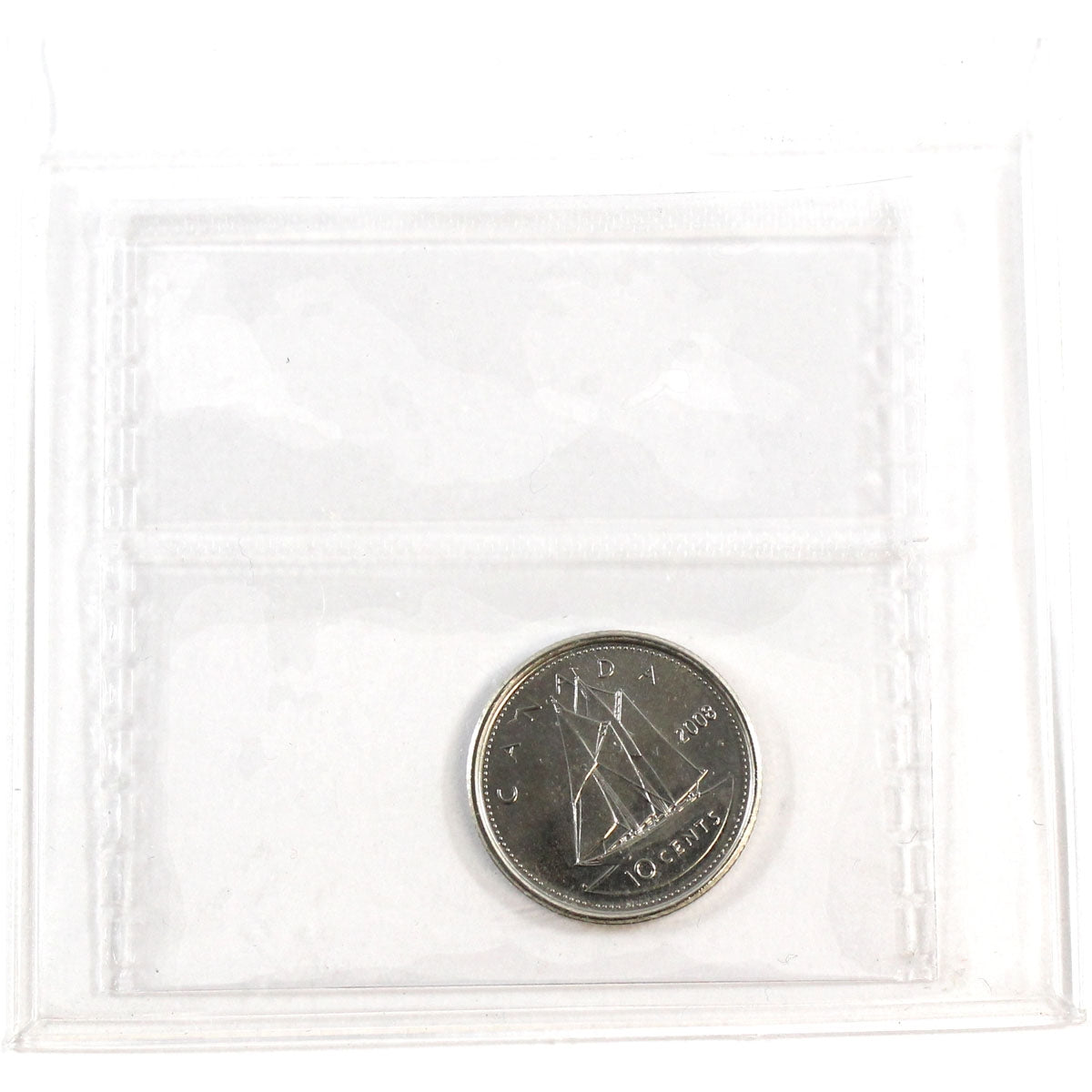 2008 Canada 10-cents ICCS Certified MS-66