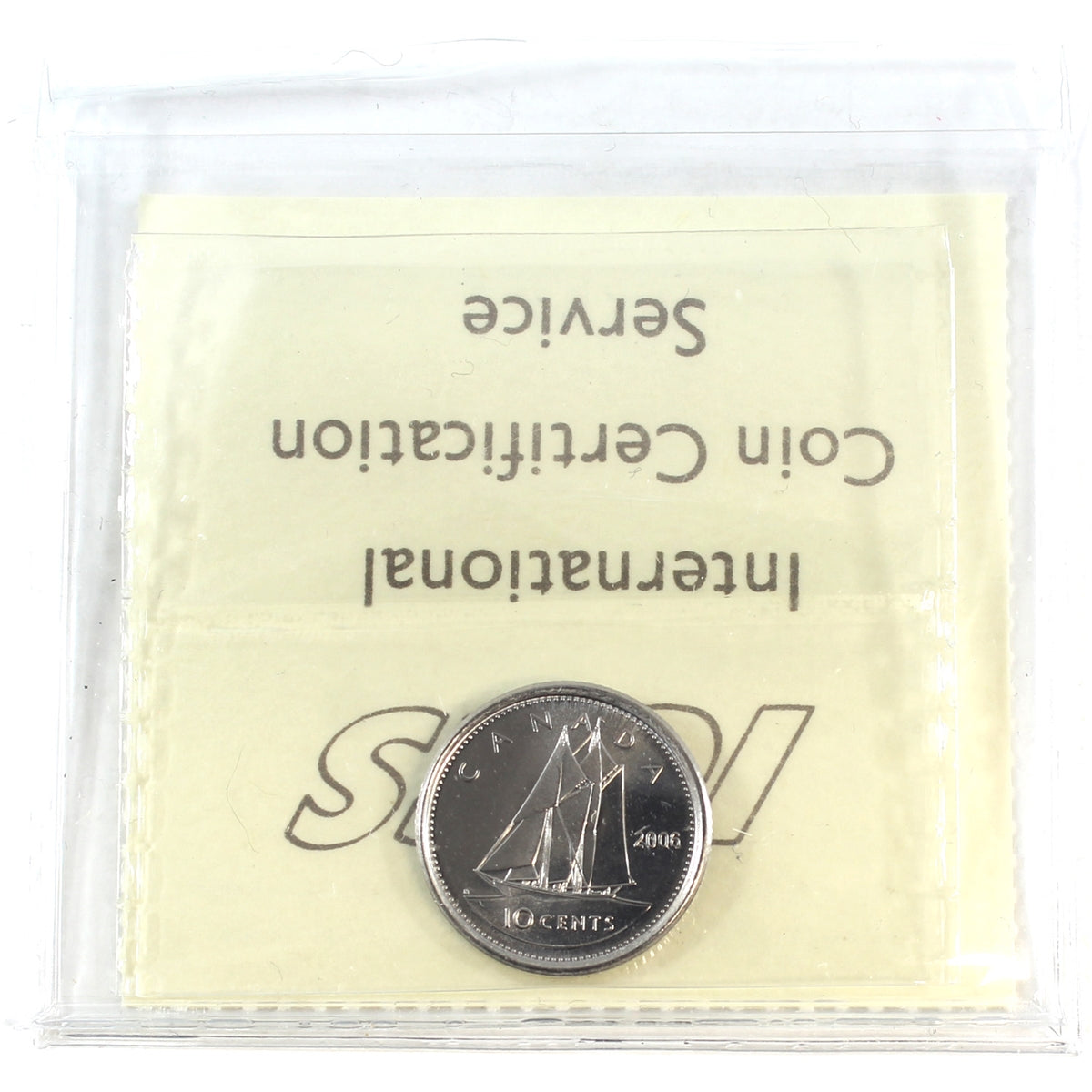 2006P Canada 10-cents ICCS Certified MS64