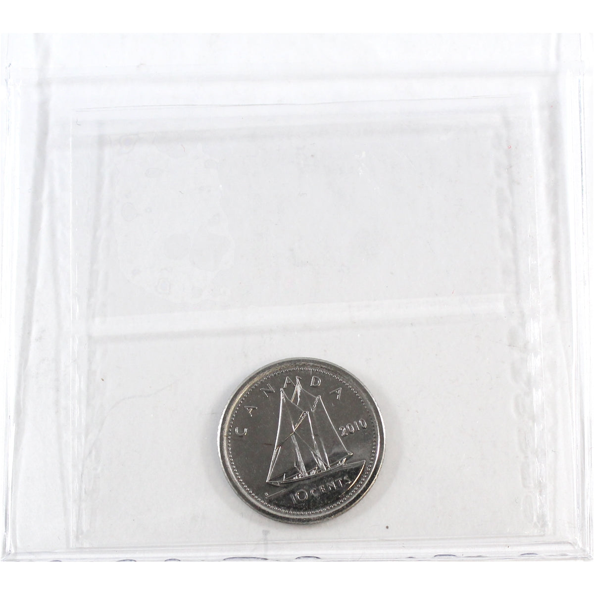 2010 Canada 10-cents ICCS Certified MS66
