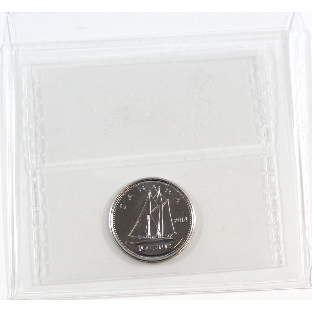 2014 Canada 10-cents ICCS Certified MS67
