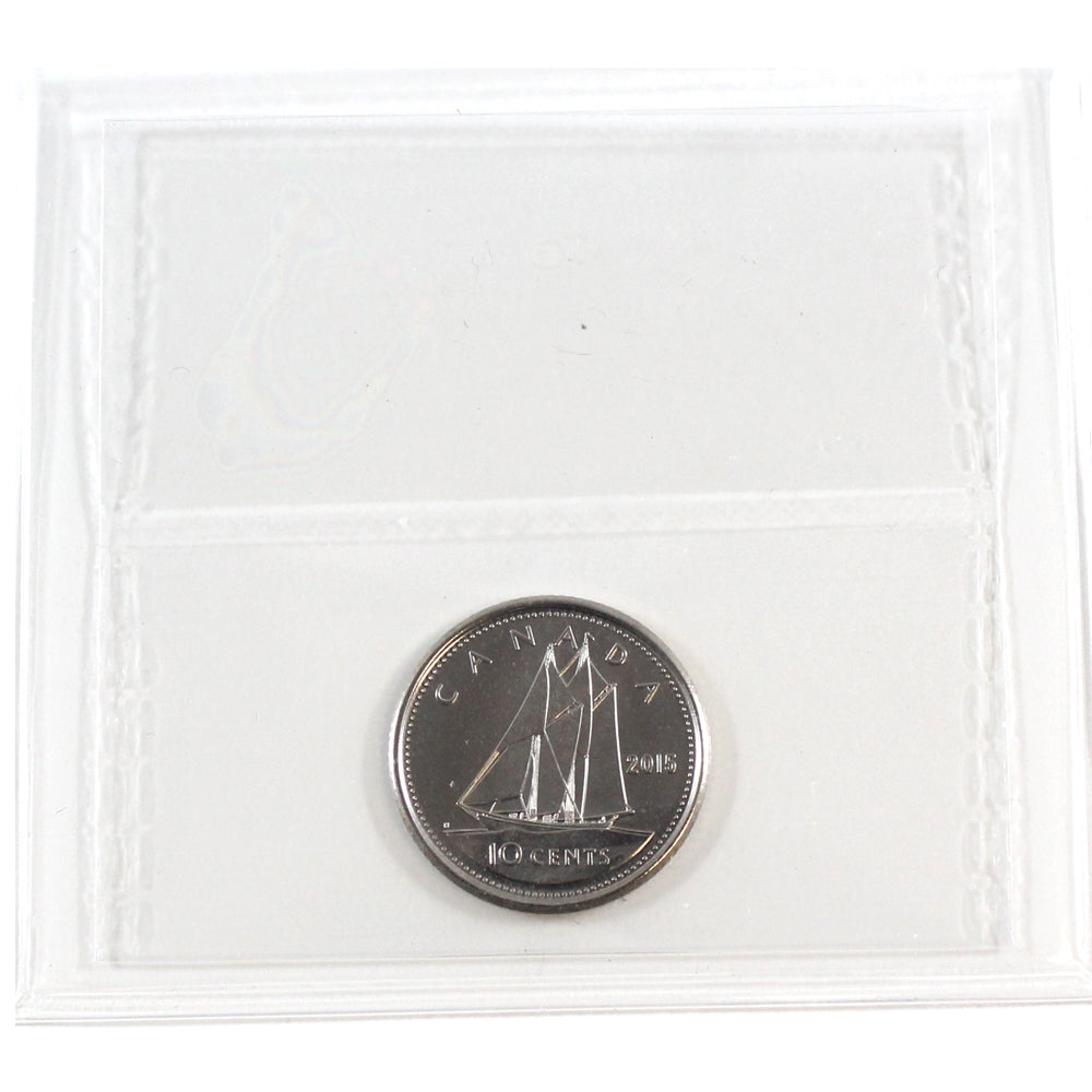2015 Canada 10-cents ICCS Certified MS66