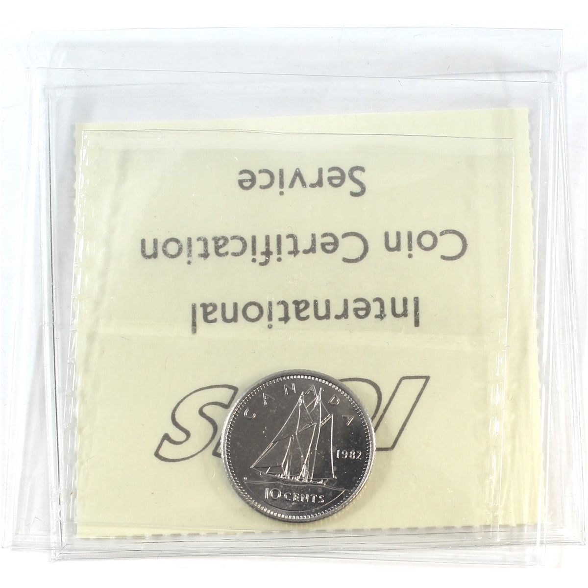 1982 Canada 10-cents ICCS Certified MS64