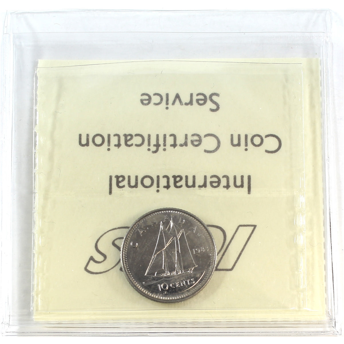 1983 Canada 10-cents ICCS Certified MS-64