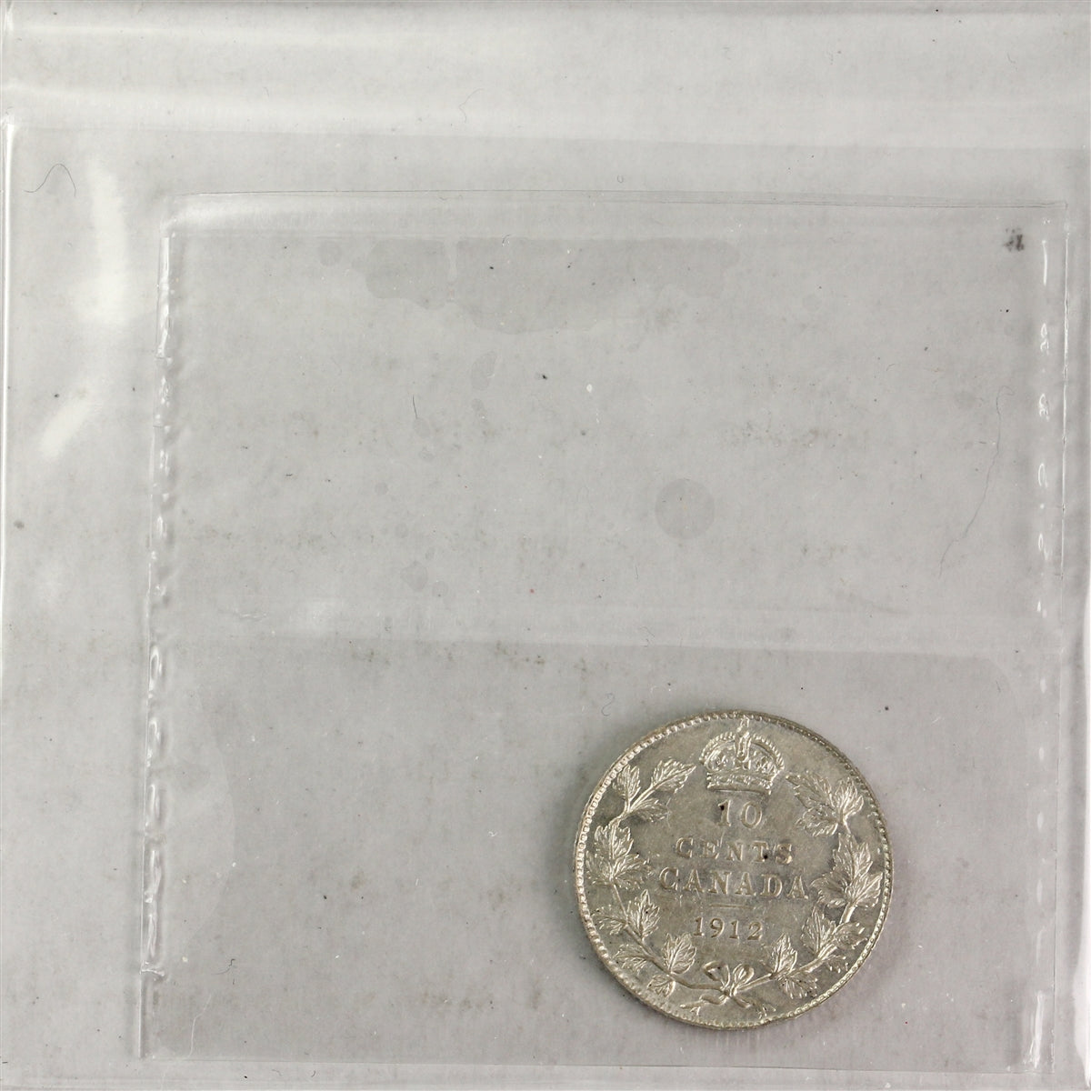 1912 Canada 10-cents ICCS Certified AU55