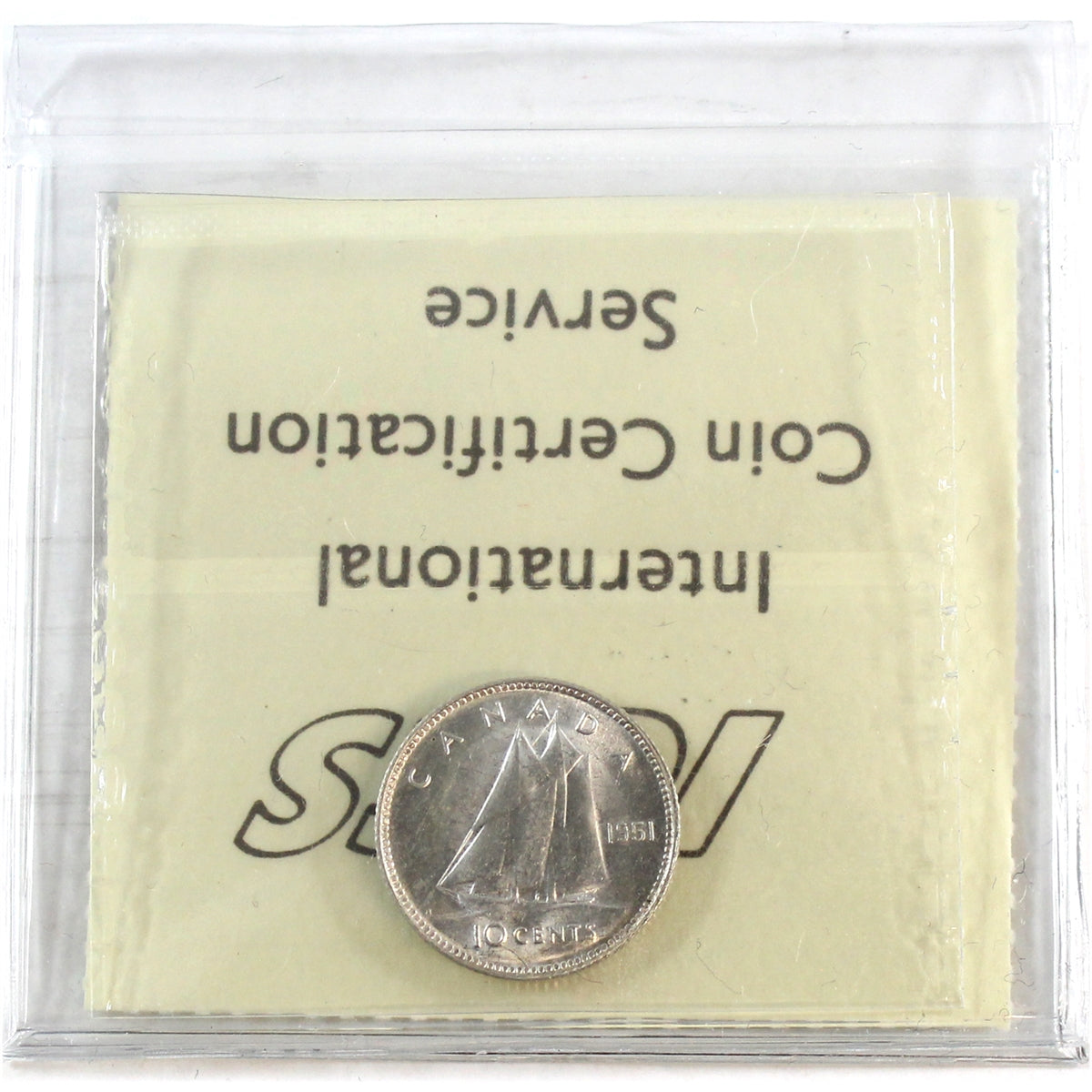 1951 Canada 10-cents ICCS Certified MS63