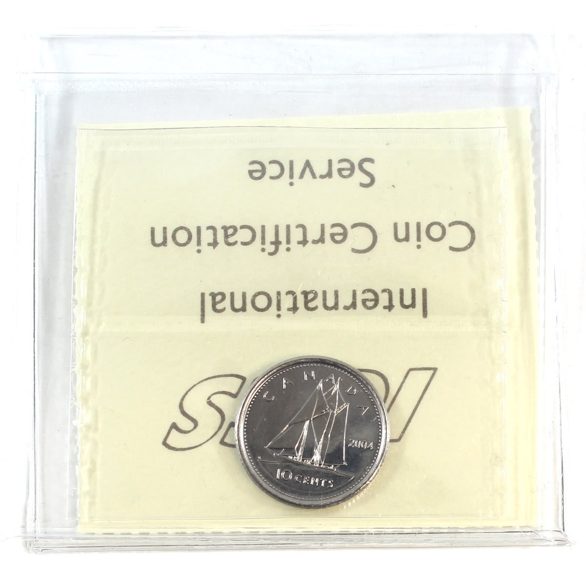 2004P Canada 10-cents ICCS Certified MS67