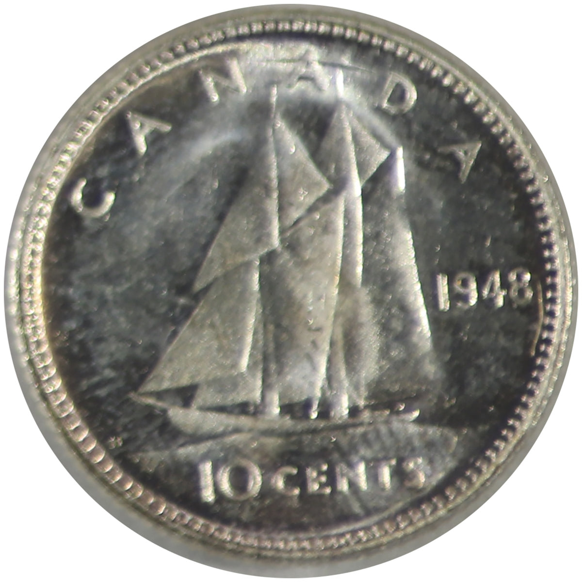 1948 Canada 10-cents ICCS Certified MS63