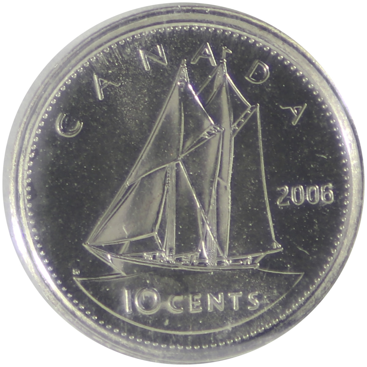 2006P Canada 10-cents ICCS Certified MS66