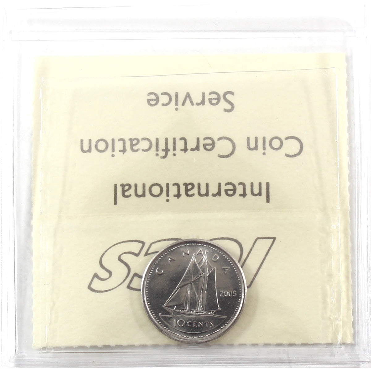 2005P Canada 10-cents ICCS Certified MS-65