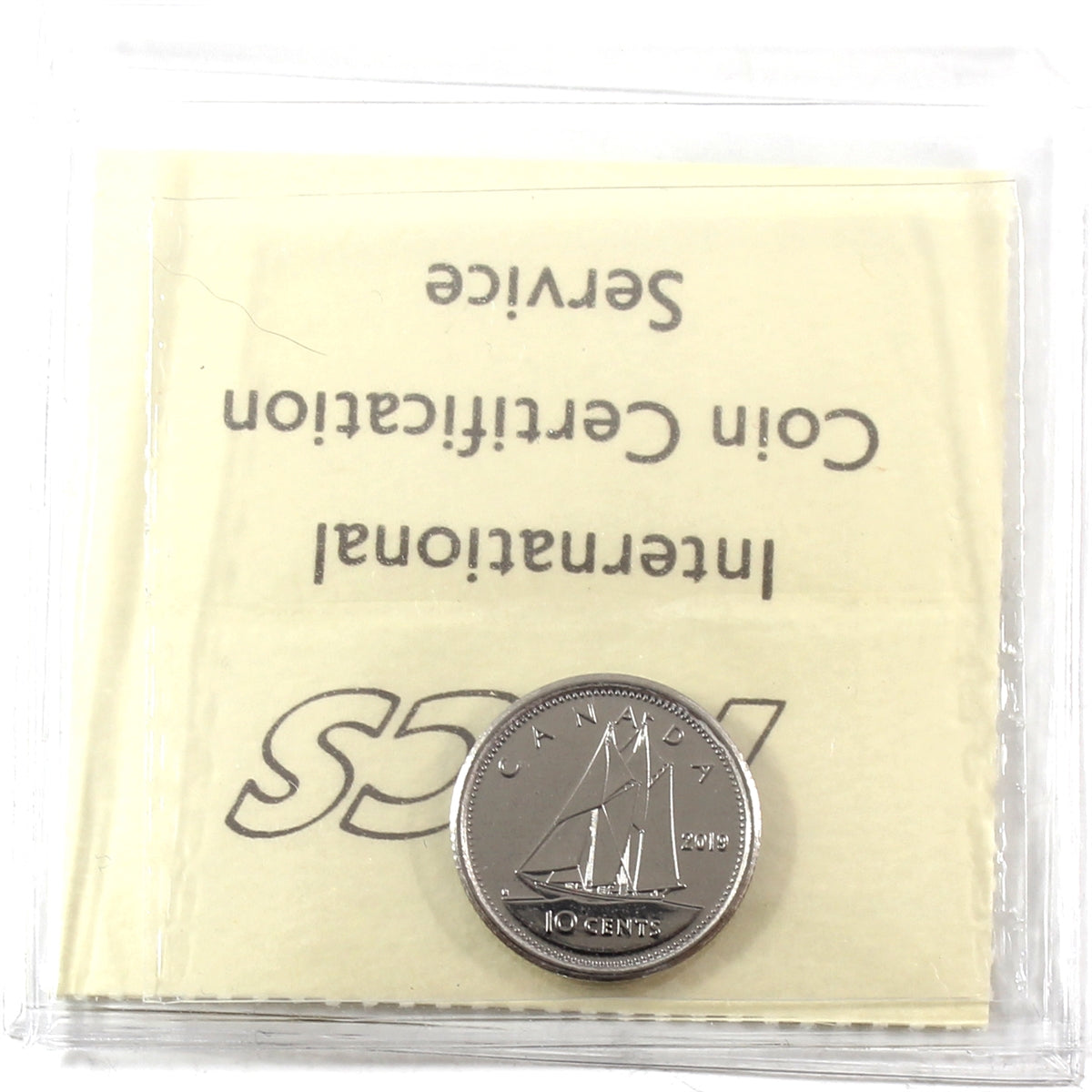 2019 Canada 10-cents ICCS Certified MS65