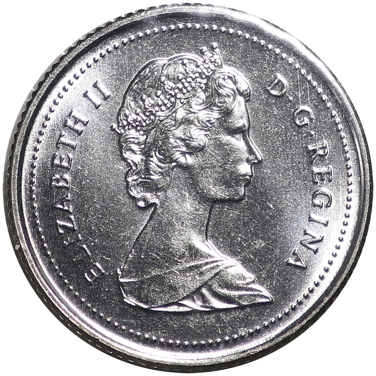 1989 Canada 10-cent Choice Brilliant Uncirculated (MS64)
