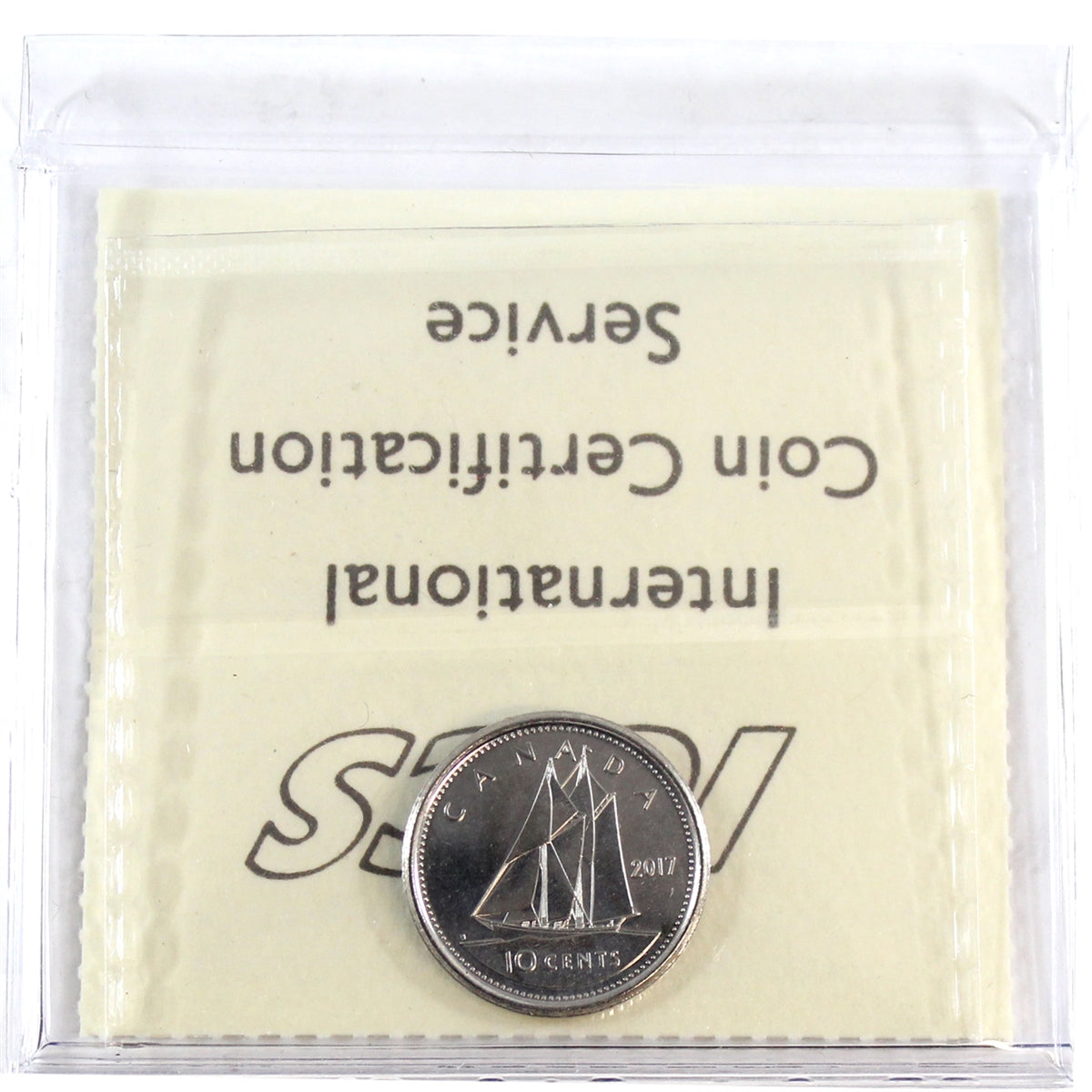 2017 Bluenose Canada 10-cents ICCS Certified MS67