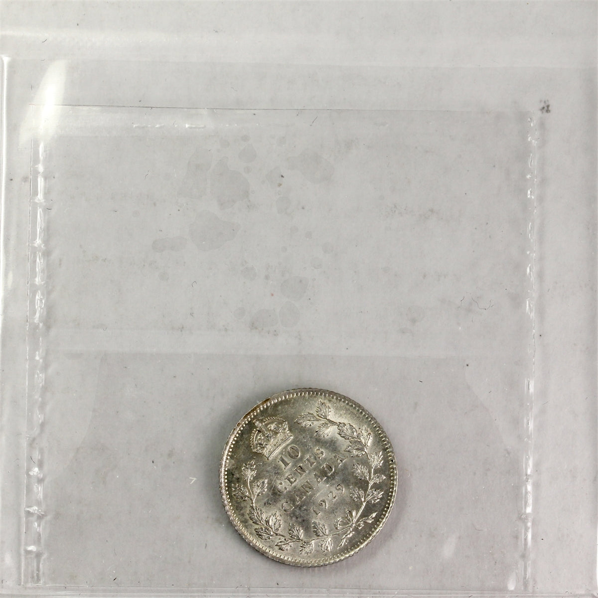 1929 Canada 10-cents ICCS Certified MS60