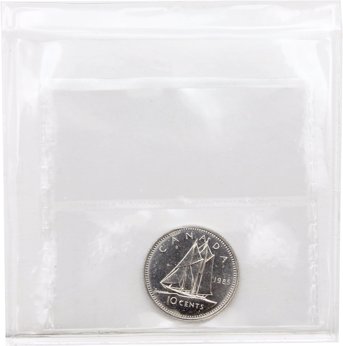 1985 Canada 10-cents ICCS Certified MS66