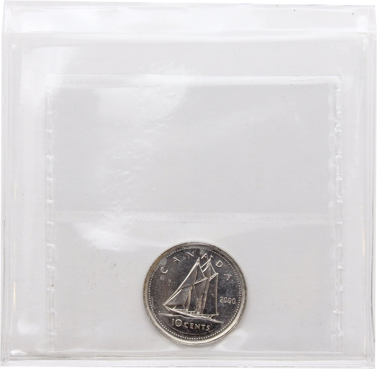2000 Canada 10-cents ICCS Certified MS64
