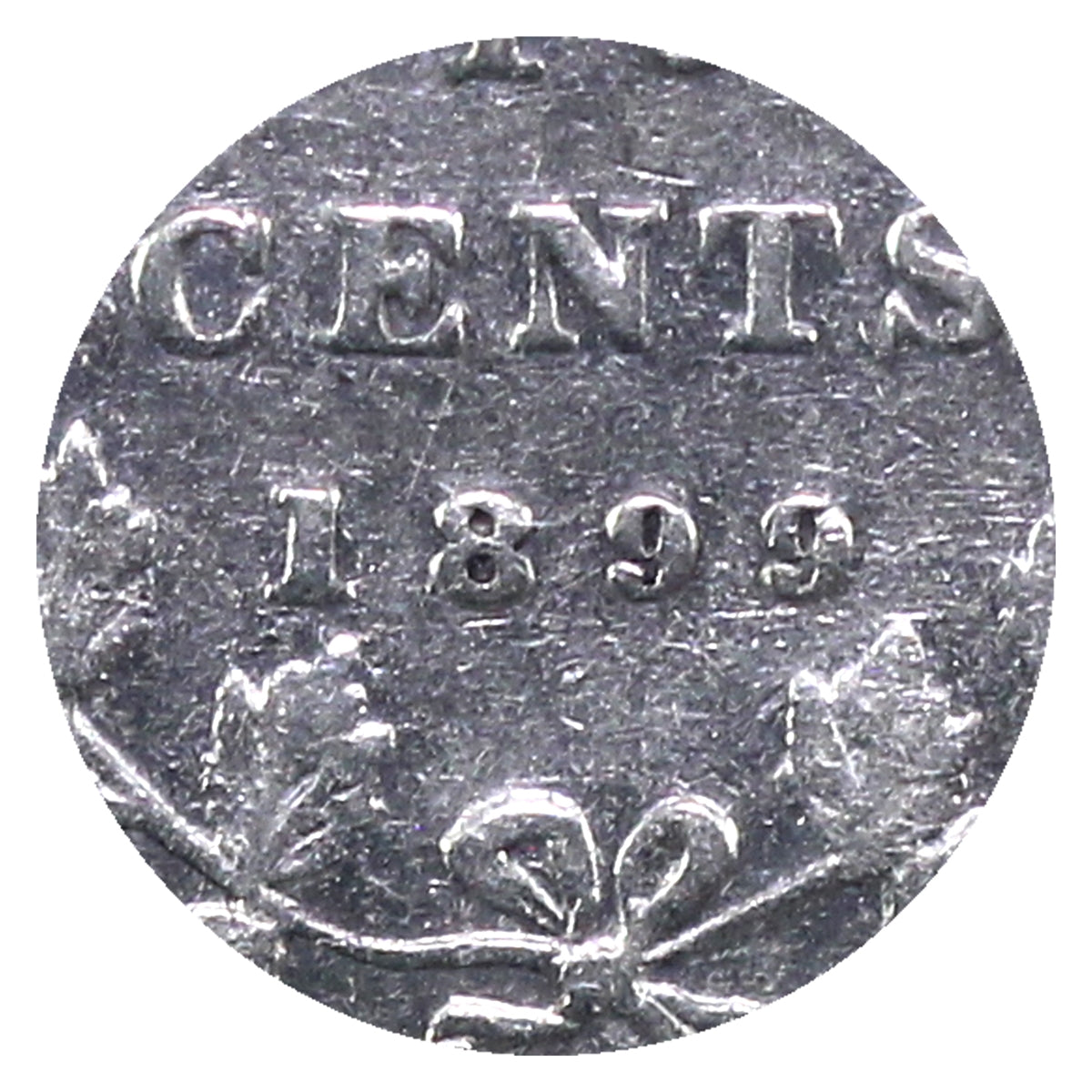 1899 Small 9's Canada 10-cents ICCS Certified VF20