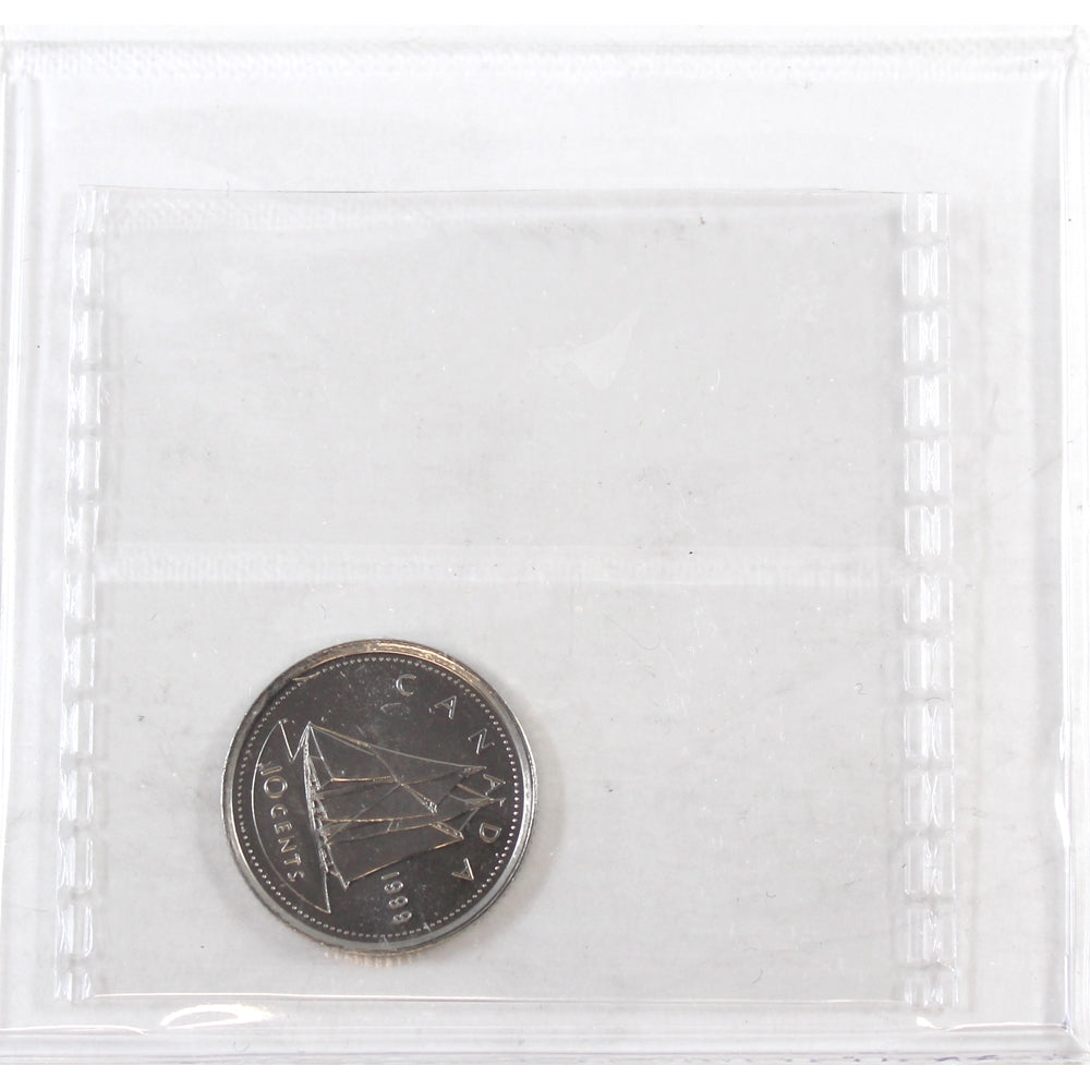 1999P Canada 10-cents ICCS Certified MS65