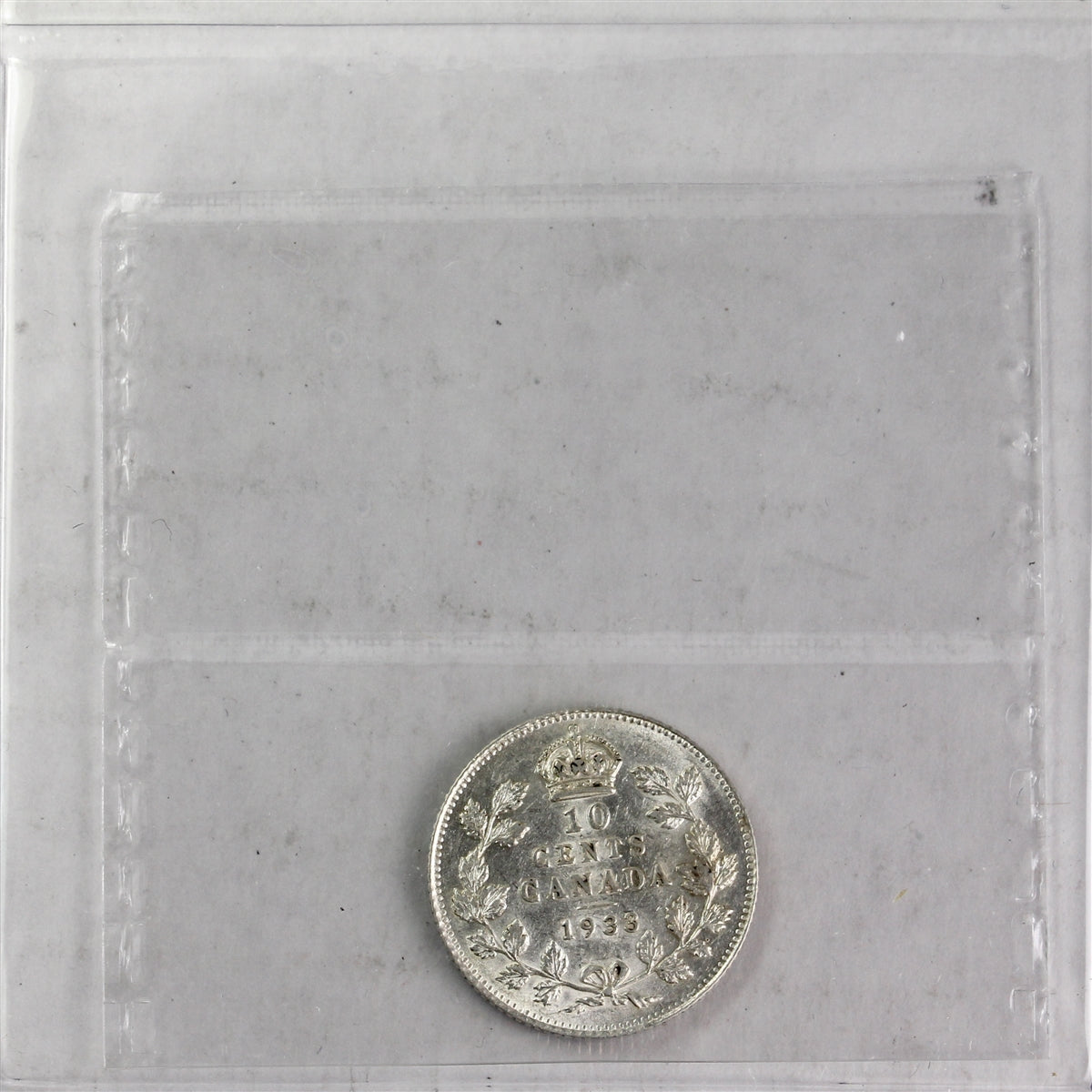 1933 Canada 10-cents ICCS Certified EF40