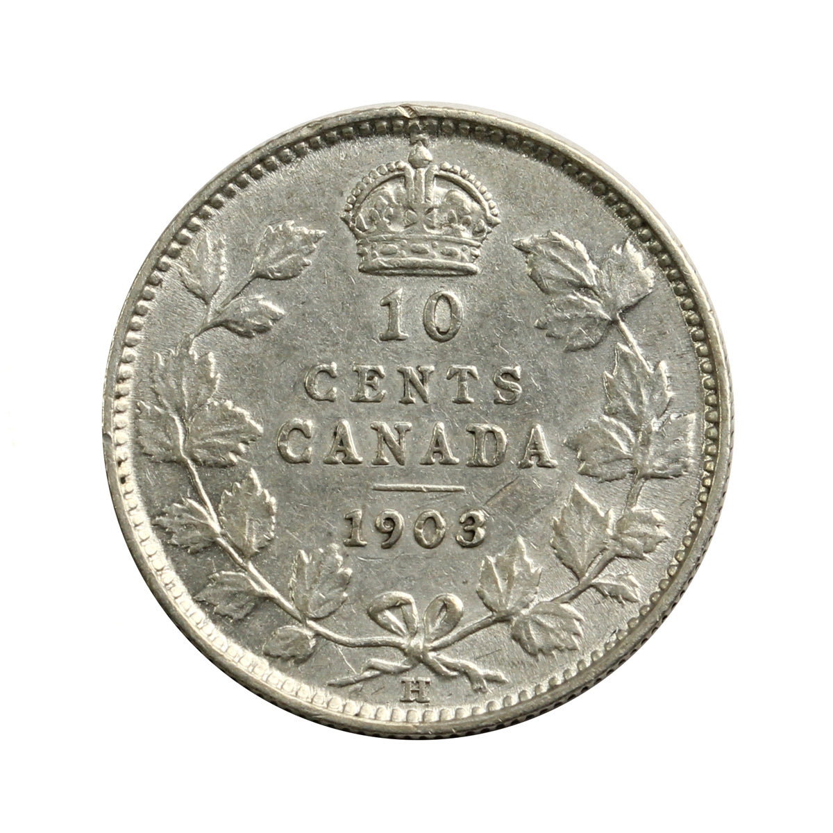 1903H Canada 10-cents Extra Fine (EF40) $
