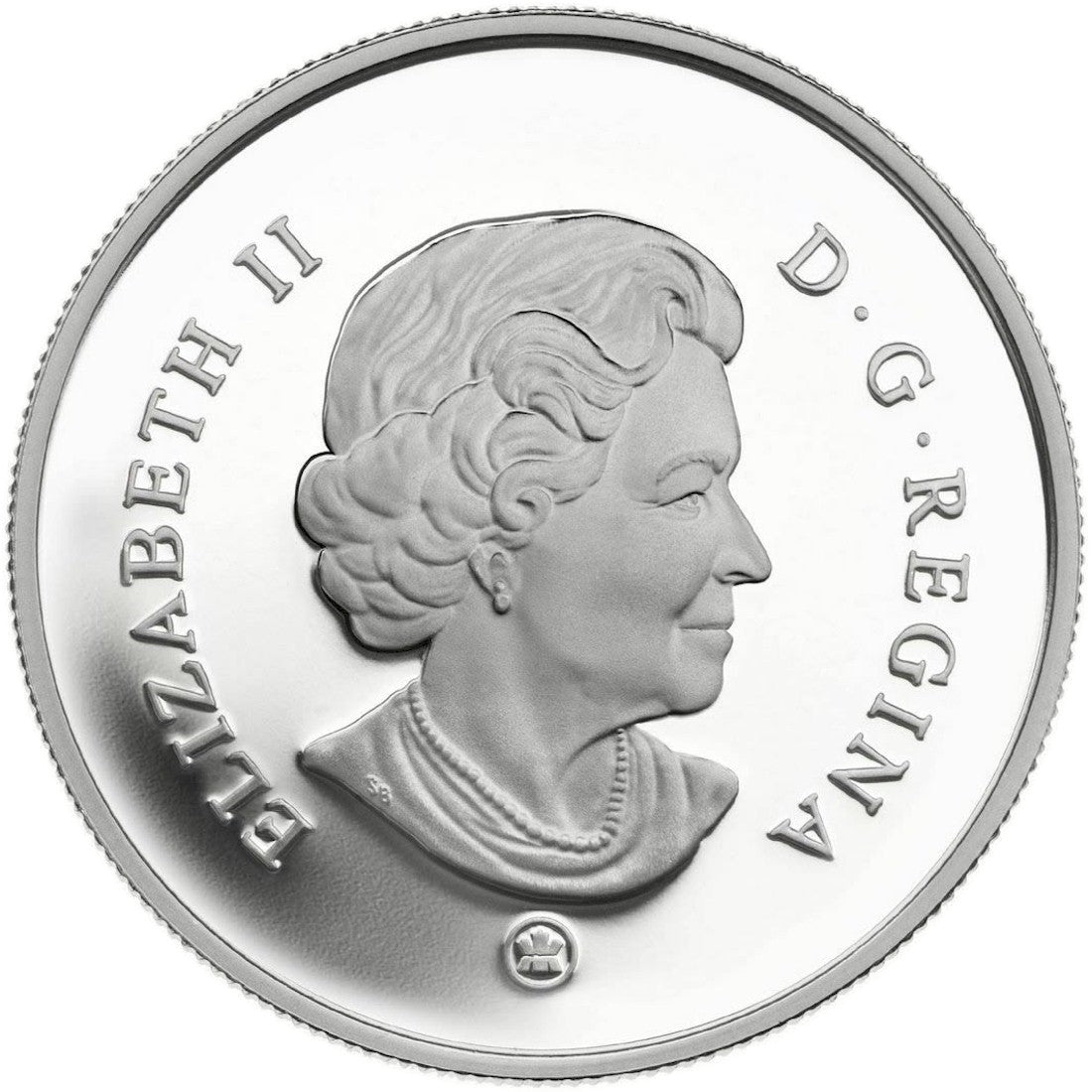 2009 Canada $20 Ottawa Senators NHL Goalie Mask & Acrylic Stand Sterling Silver